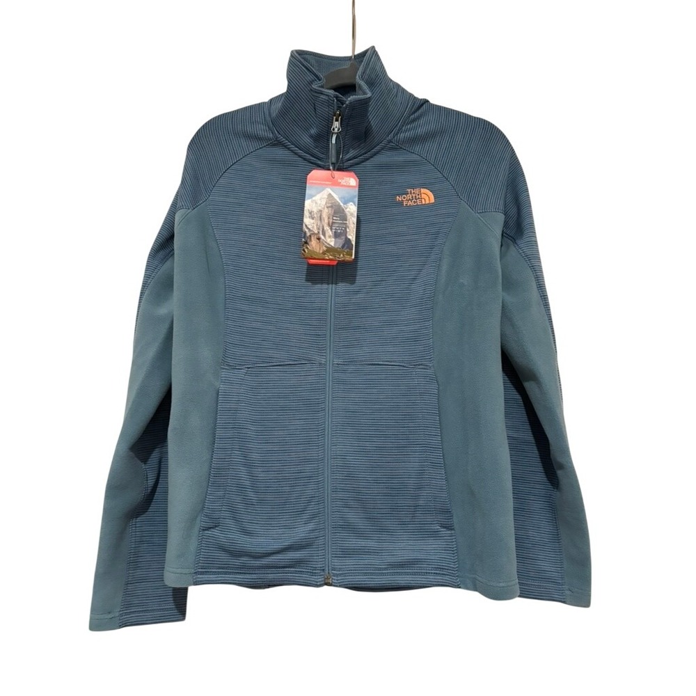 North Face Castle Crag sz M blue full zip jacket outdoors hiking new w/ tags P